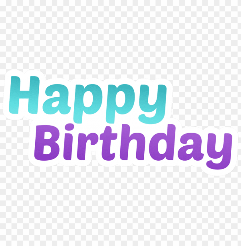 Happy Birthday Png Images Background - Image ID Is 42407 | TOPpng