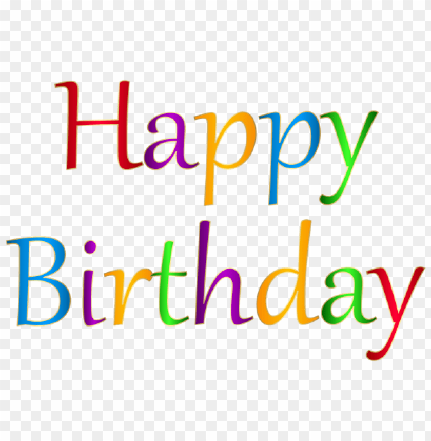 Download Happy Birthday Png Images Background | TOPpng