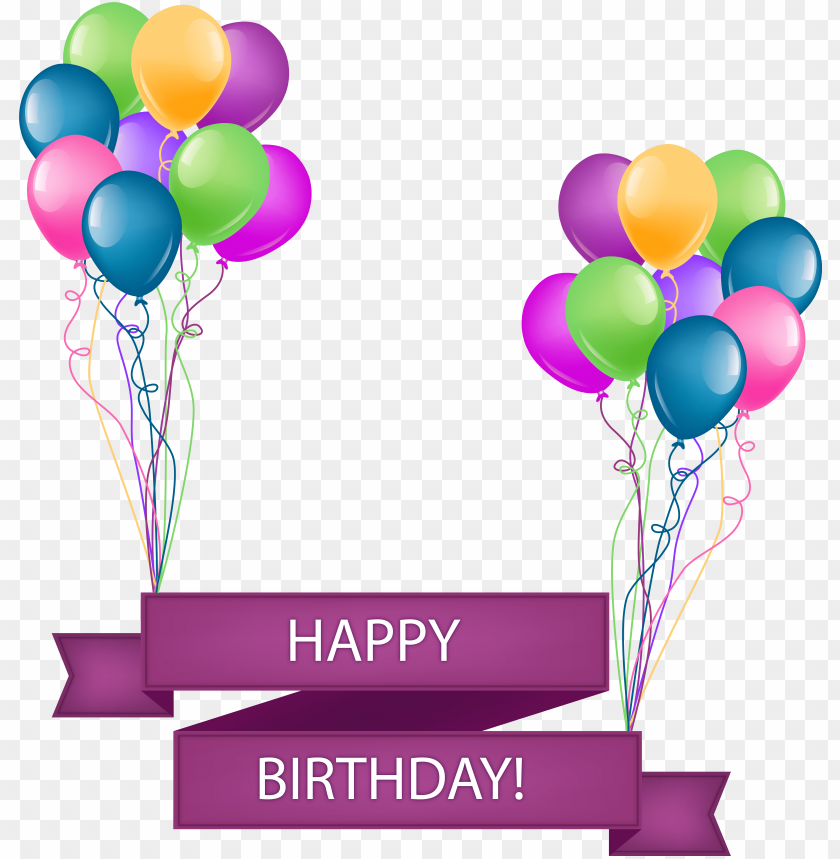 happy birthday balloons, happy birthday banner, happy birthday hat, banner clip art, birthday banner, happy birthday