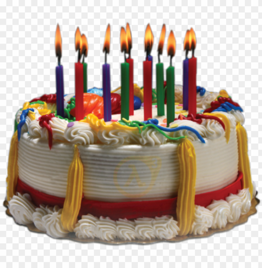 Free Colorful Happy Birthday Cake Zoom Background