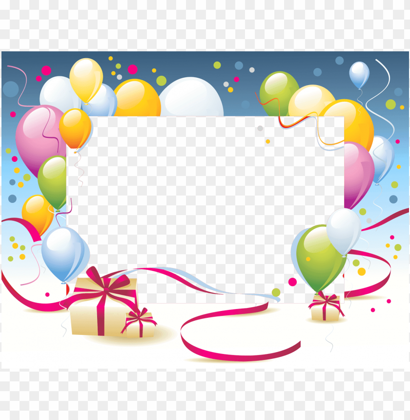Happy Birthday Card Template Png Image With Transparent Background