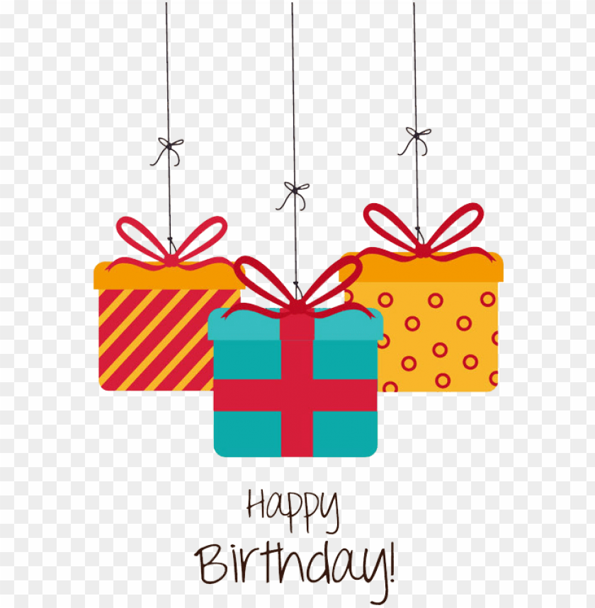 Happy Birthday Gift Box Png Image With Transparent Background Toppng