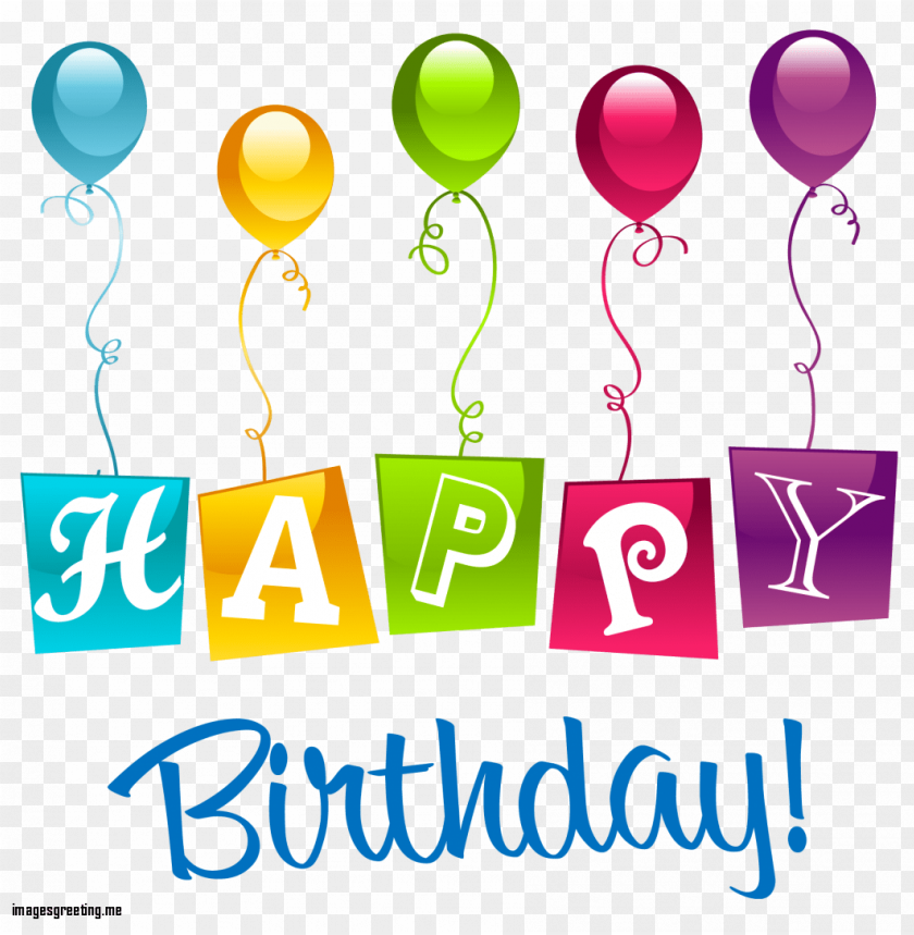 happy birthday clipart