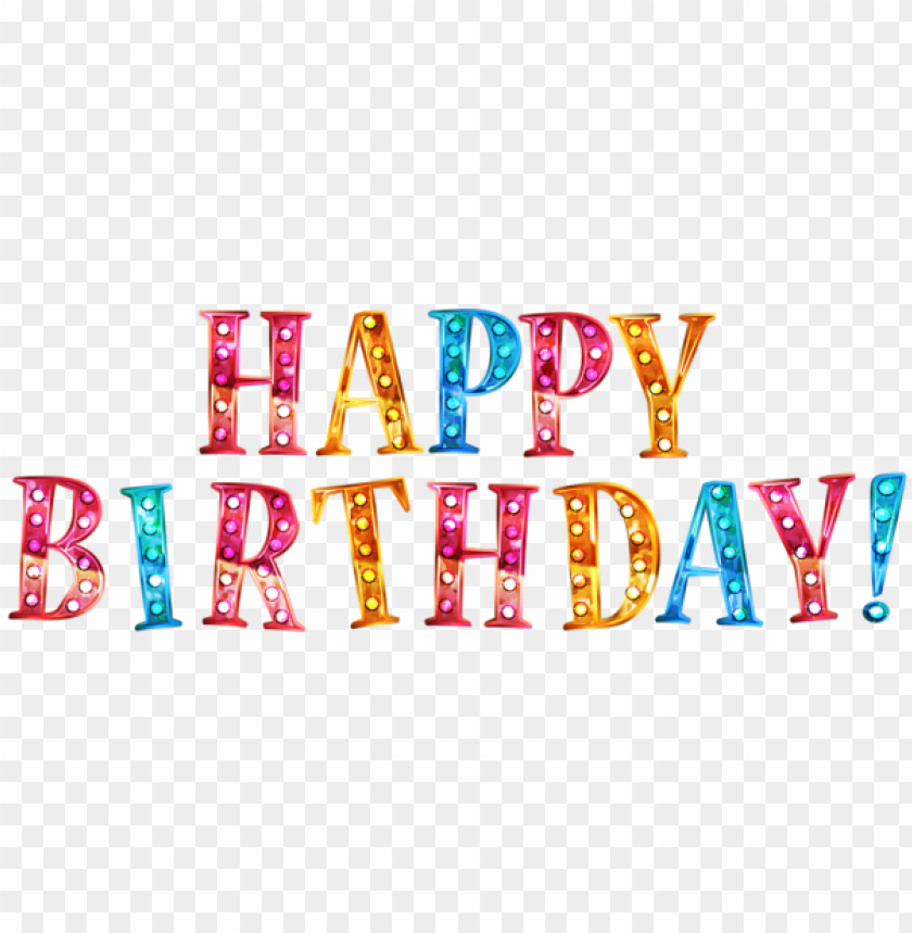 Download happy birthday transparent png images background | TOPpng