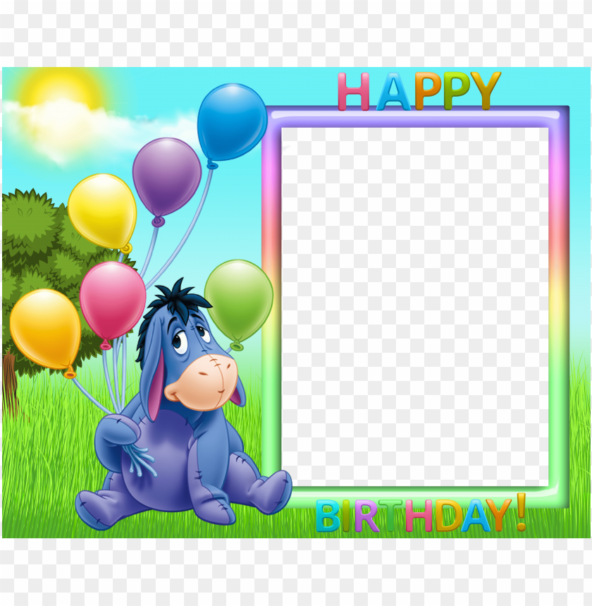 happy birthday transparent kids frame background best stock photos | TOPpng