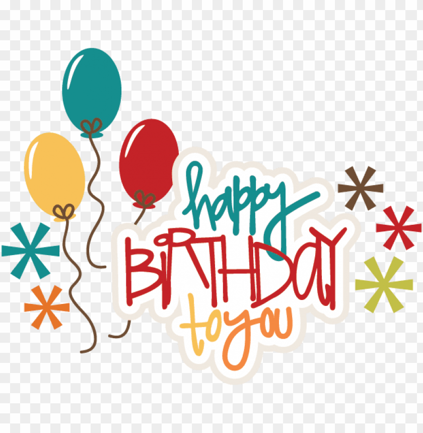 miscellaneous, birthdays, happy birthday with balloons, 