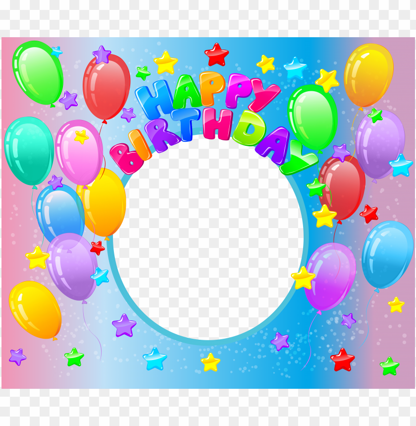 Free download | HD PNG happy birthdayphoto frame background best stock ...