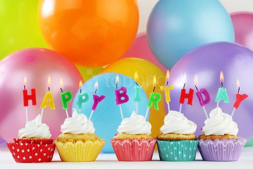Happy Birthdaywith Cakes Background Best Stock Photos