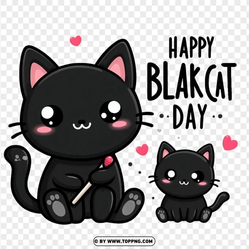 International Black Cat Day, World Black Cat Day,Black cat,Kitten , Animal , Pet , Fun 