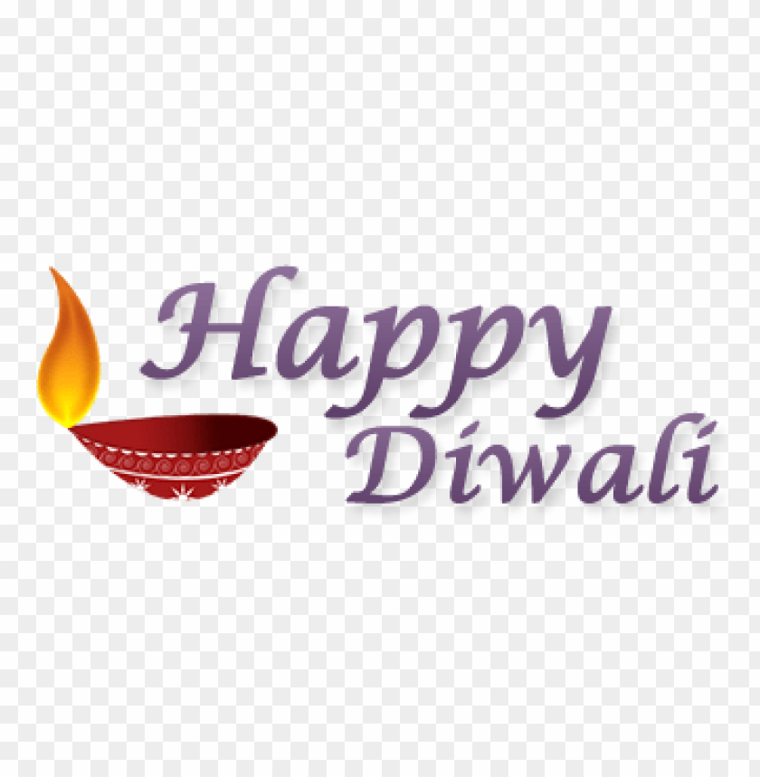 happy diwali lamp PNG image with transparent background | TOPpng