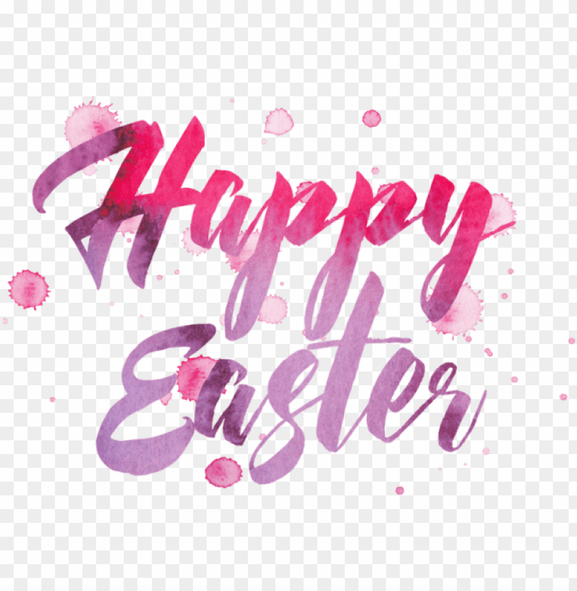 happy easter PNG transparent with Clear Background ID 80403