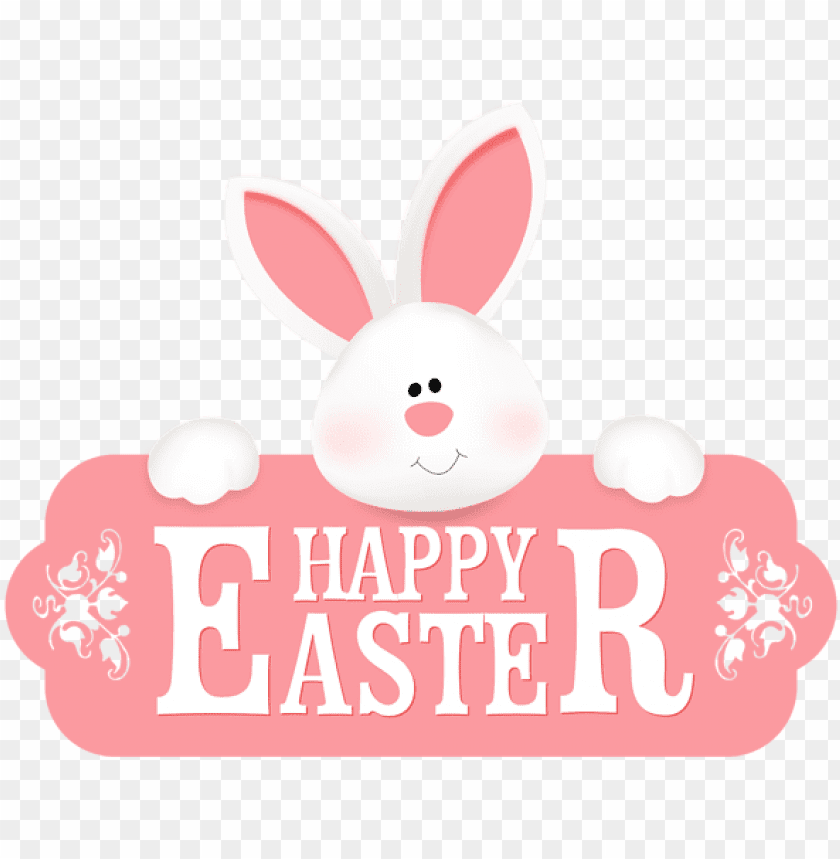 free PNG happy easter bunny PNG image with transparent background PNG images transparent