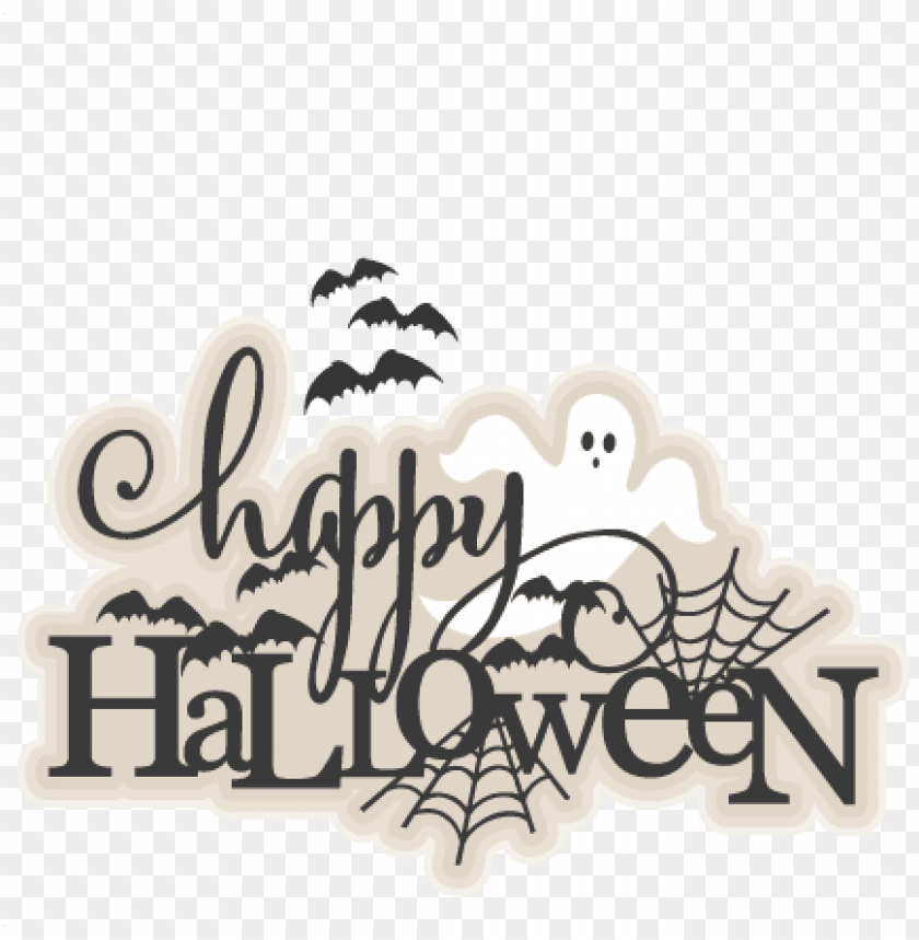 cute happy halloween clipart