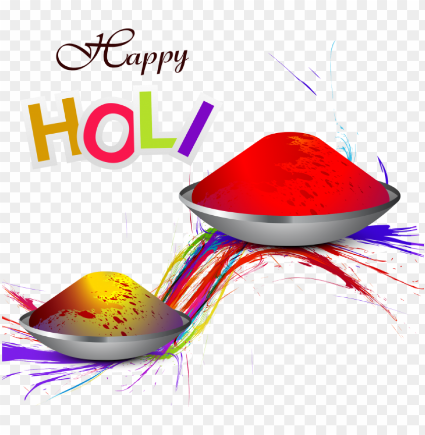 happy holi PNG image with transparent background | TOPpng