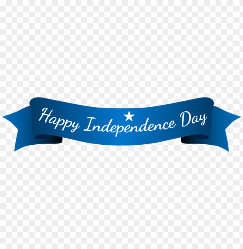 Download happy independence day blue banner png images background | TOPpng