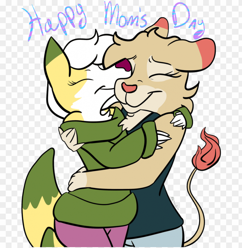happy mother's day by jazzyena - cartoon, mother day