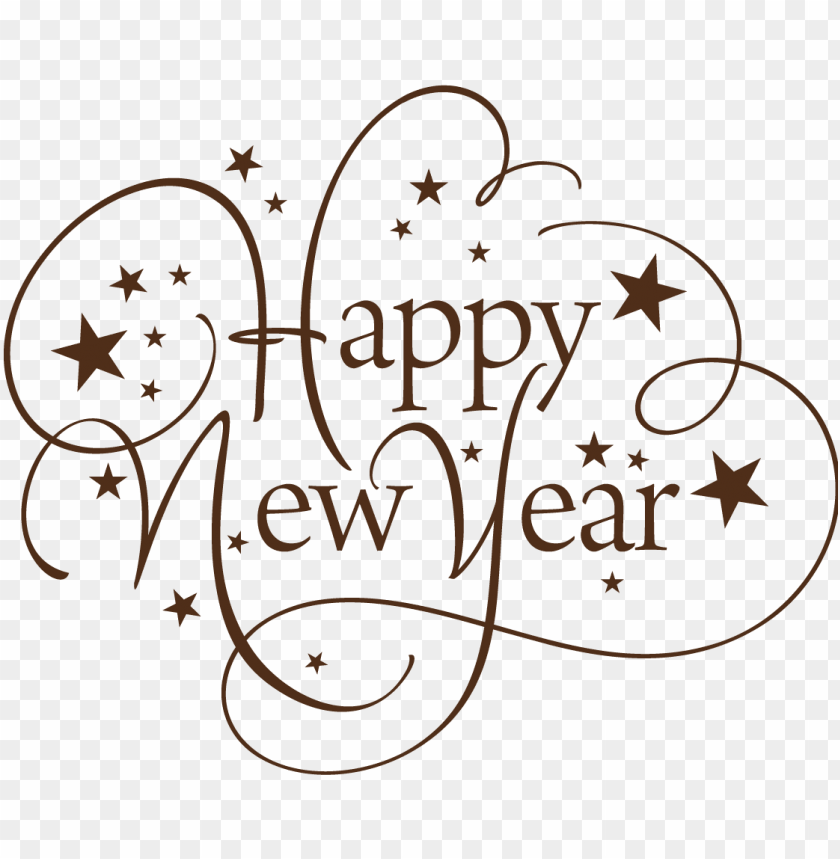 happy new year PNG transparent with Clear Background ID 85402