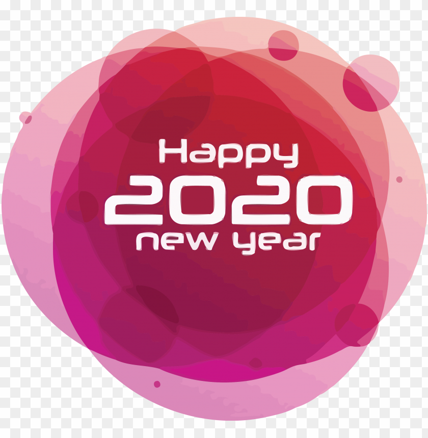 happy new year 2020 png PNG Images 471395