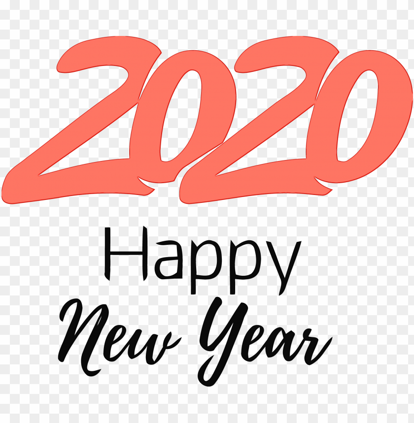 happy new year 2020 png PNG Images 471398