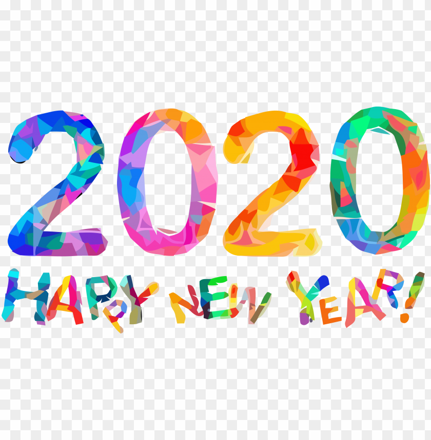 happy new year 2020 png PNG Images 471399