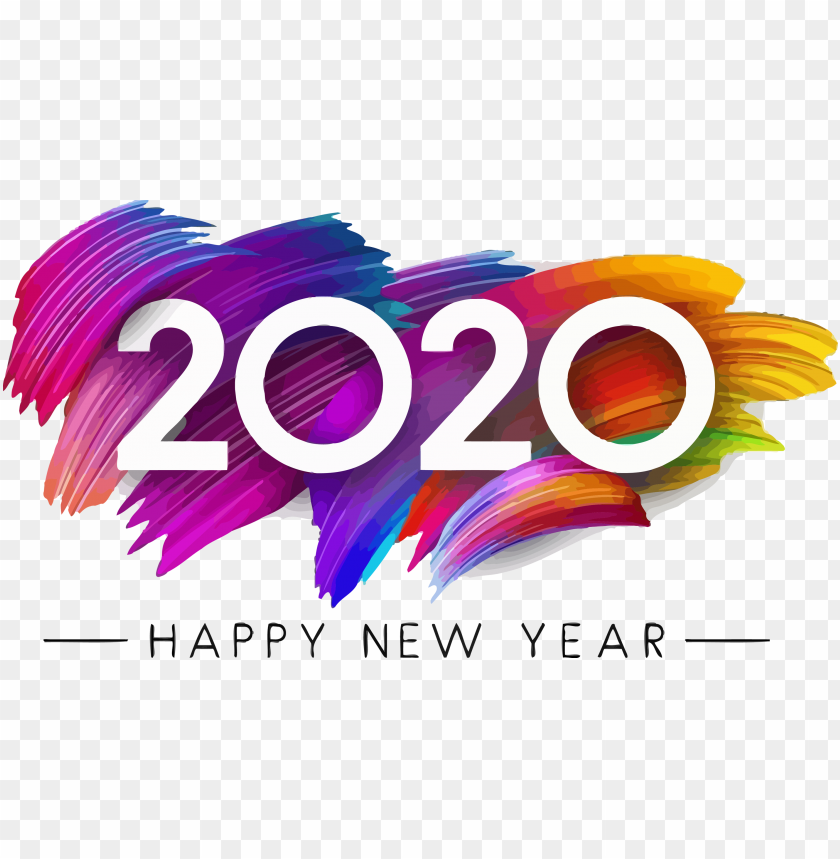 happy new year 2020 png PNG Images 471402