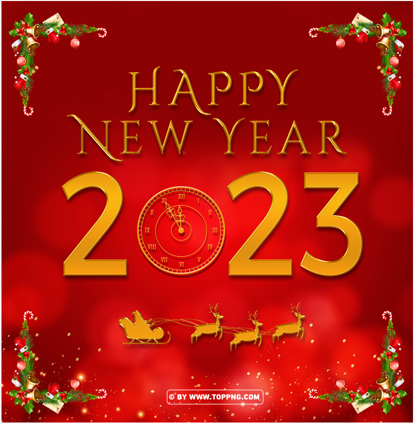 2023 happy new year background seasonal greeting Vector Image