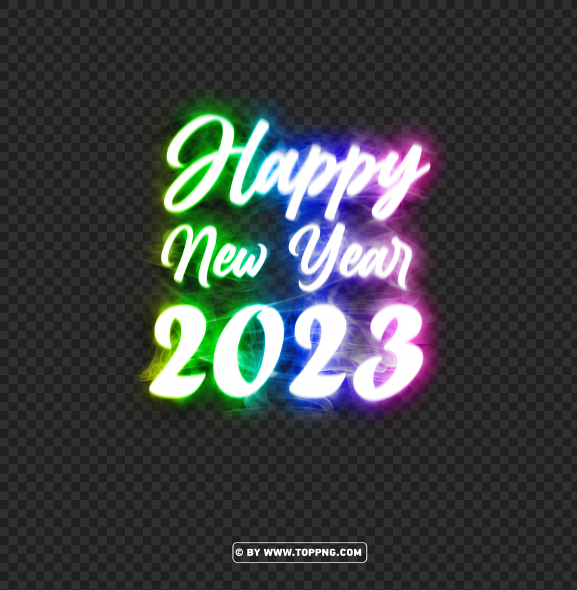 happy new year 2023 with rainbow smoke png,New year 2023 png,Happy new year 2023 png free download,2023 png,Happy 2023,New Year 2023,2023 png image