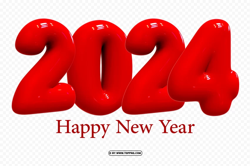  happy new year 2024 number 3d red balloon png  , 2024 happy new year clear background ,2024 happy new year png download ,2024 happy new year png image ,2024 happy new year png ,2024 happy new year png hd ,2024 happy new year transparent png 