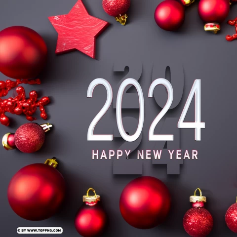 happy new year 2024 wishes card - Image ID 490795