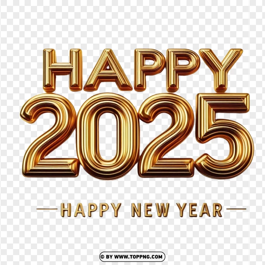 new year,  2025, Golden,3d,   Number,   Background,   Celebration