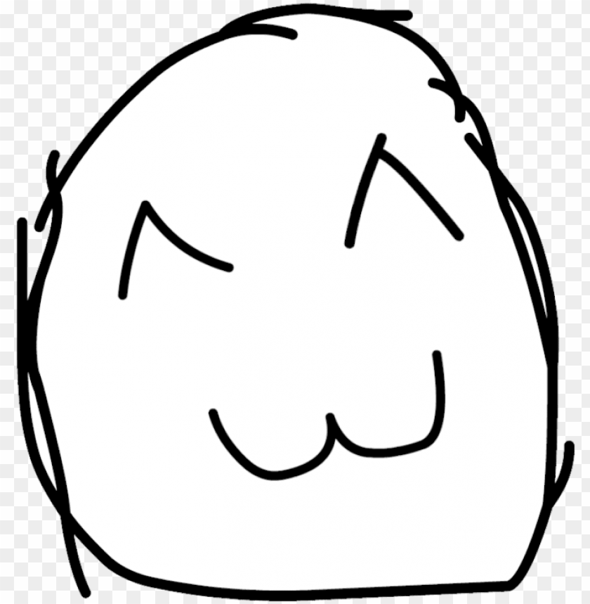 Happy Rage Face Transparent Png Image With Transparent Background Toppng