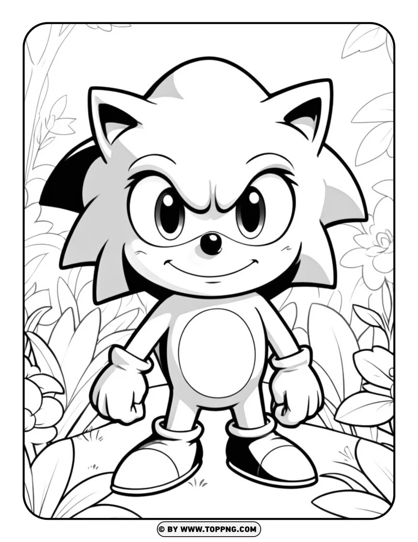 sonic coloring, sonic , CARTOON,GAMES  , Sonic the Hedgehog  , Fast-paced  , dventure  