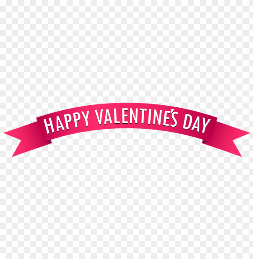 happy valentines day banner png images background -  image ID is 44249