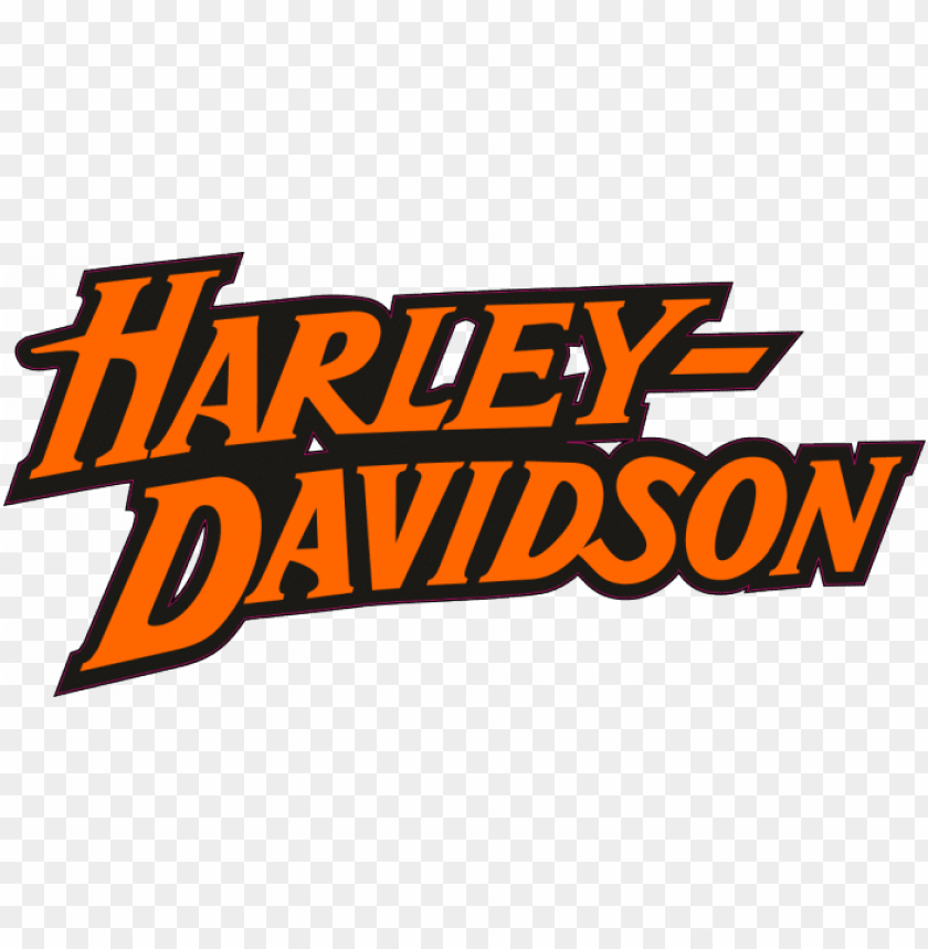 Transparent PNG image Of harley davidson logo letters - Image ID 68231
