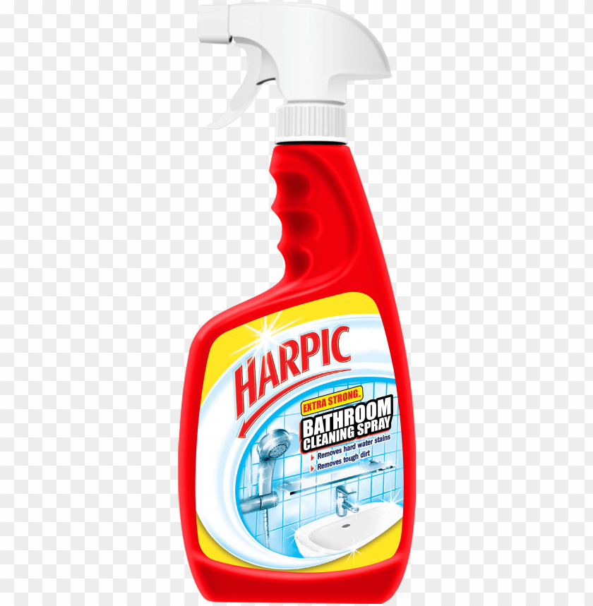 harpic bathroom cleaner spray - harpic bathroom cleaning spray 400ml PNG  image with transparent background | TOPpng