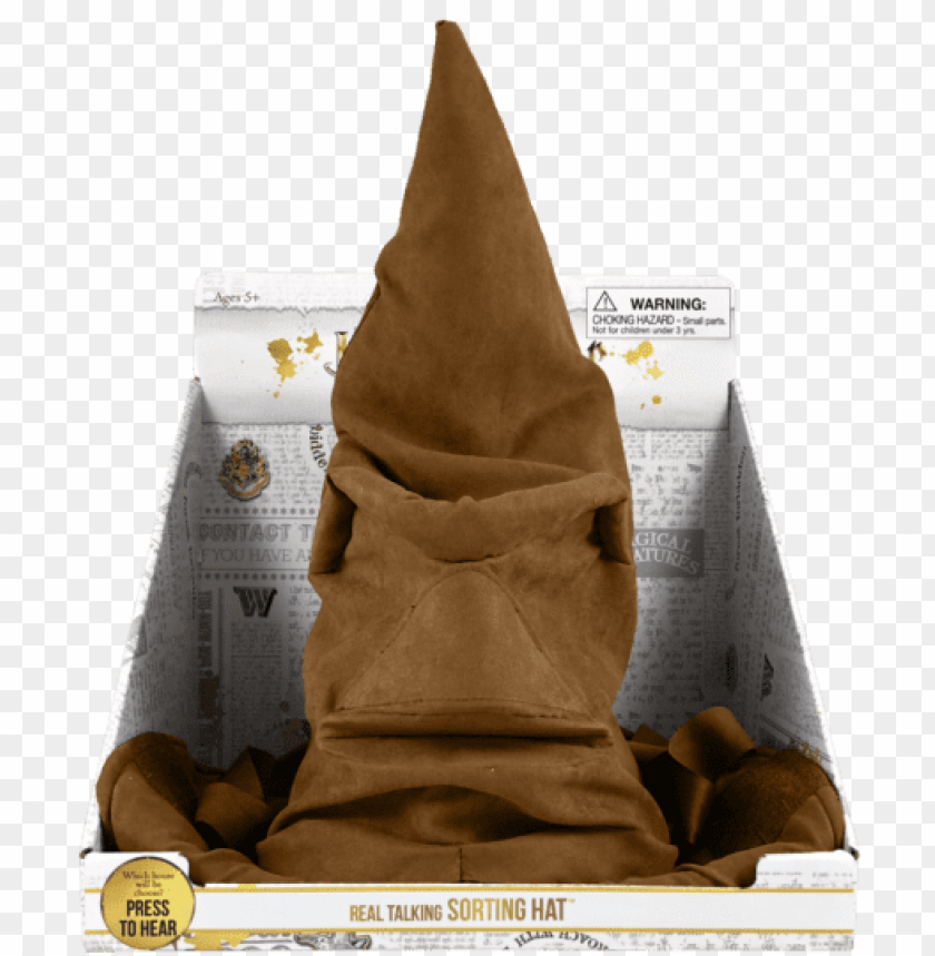 harry potter 17" real talking sorting hat - harry potter real talking sorting hat PNG image with transparent background@toppng.com