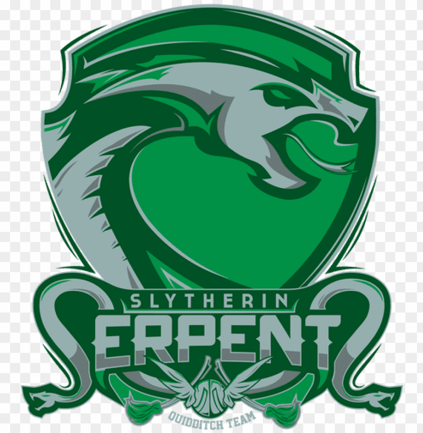 Harry Potter House Quidditch Designs Slytherin Serpents