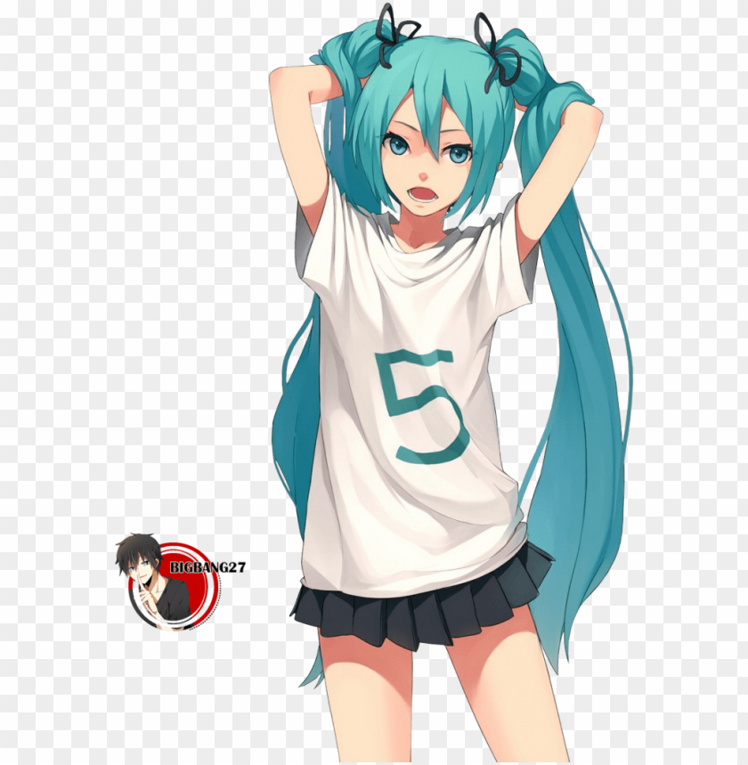 Hatsune Miku Png Image With Transparent Background Toppng