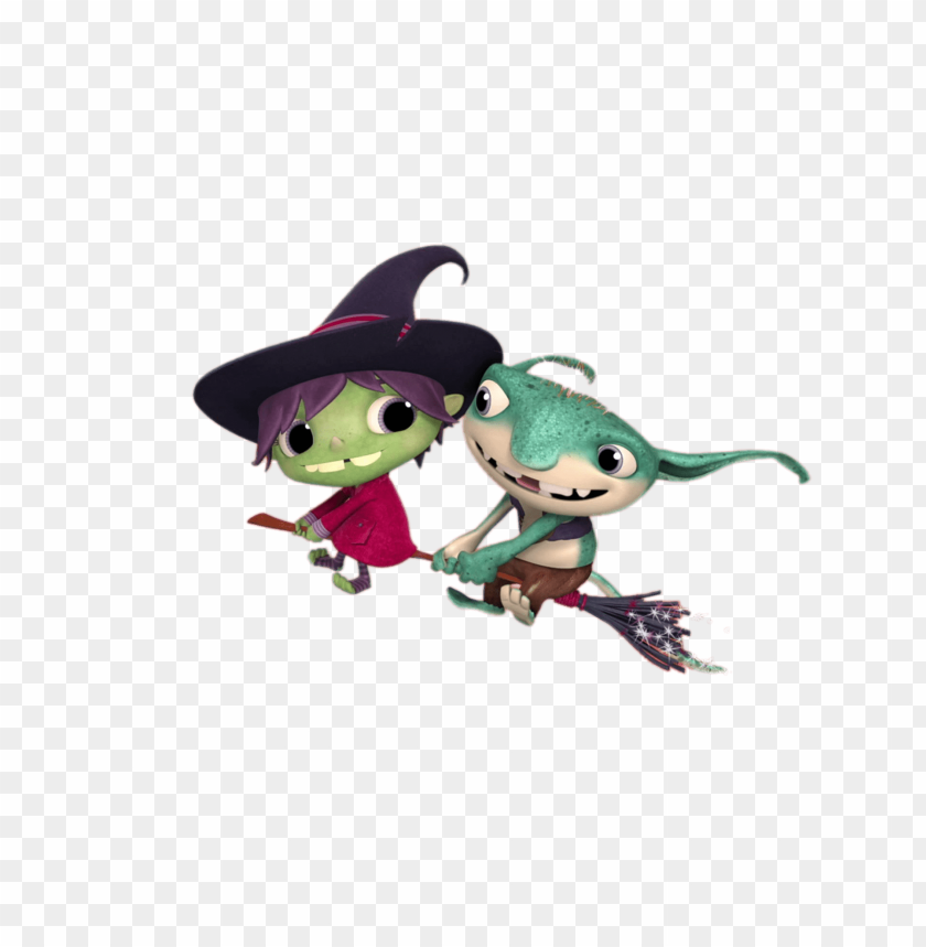 hattie the witch and bobgoblin clipart png photo - 67219