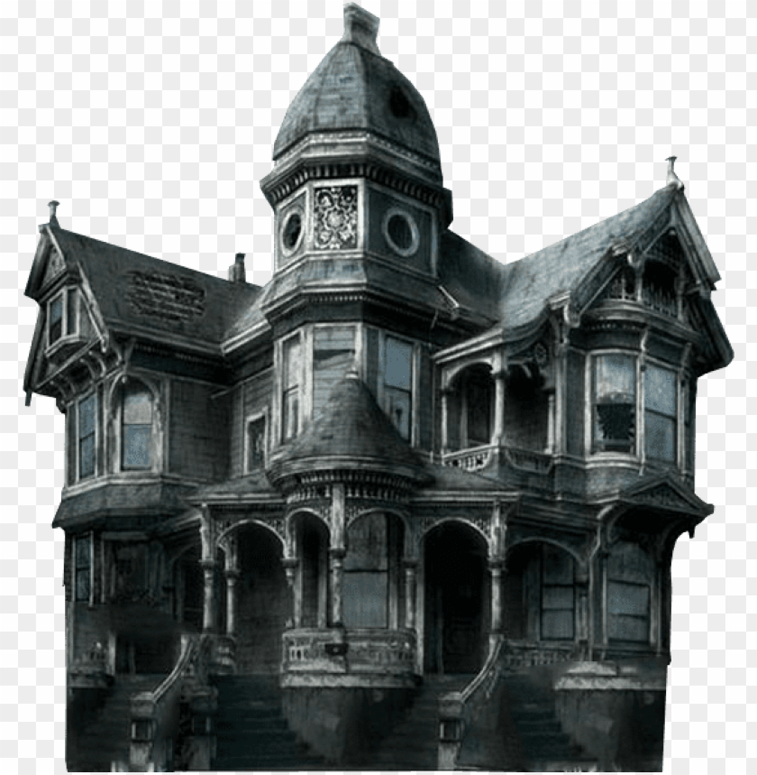 Haunted House No Background PNG Image With Transparent Background