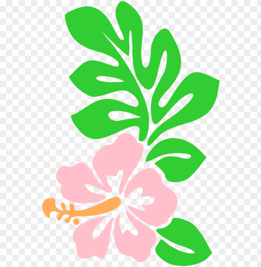 hawaii flower cartoon draw hawaiian flowers icon hawaiian flower cartoon png - Free PNG Images ID 125624