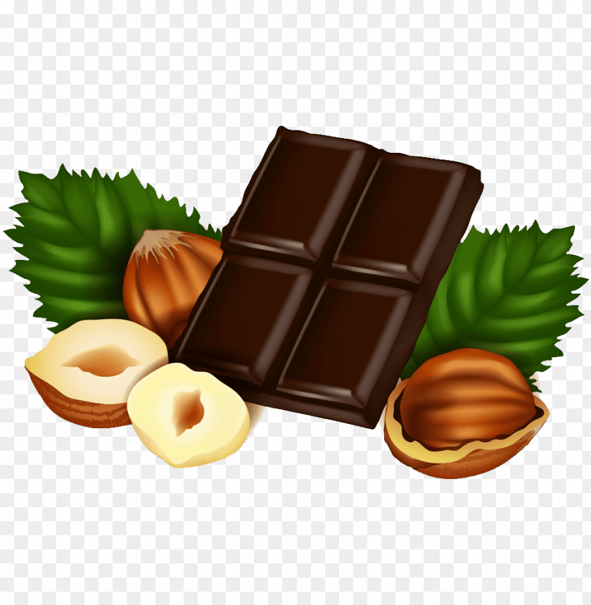Hazelnut Clipart Chocolate Nuts Clip Art Png Image With Transparent Background Toppng
