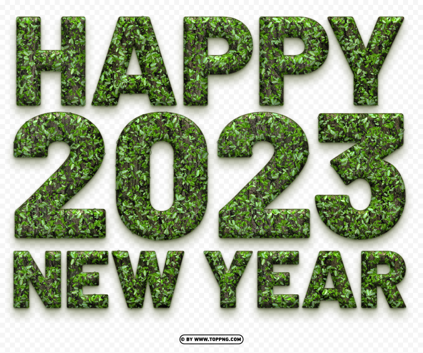 hd 2023 new year text design nature plant png,New year 2023 png,Happy new year 2023 png free download,2023 png,Happy 2023,New Year 2023,2023 png image