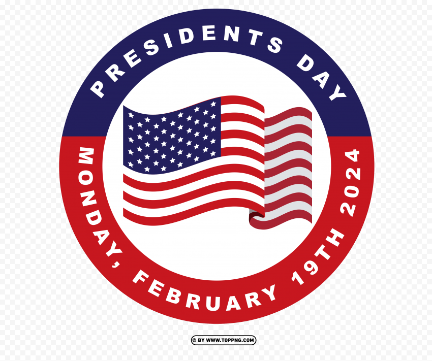 HD 2024 Presidents Day United States Of America PNG Image ID 489077