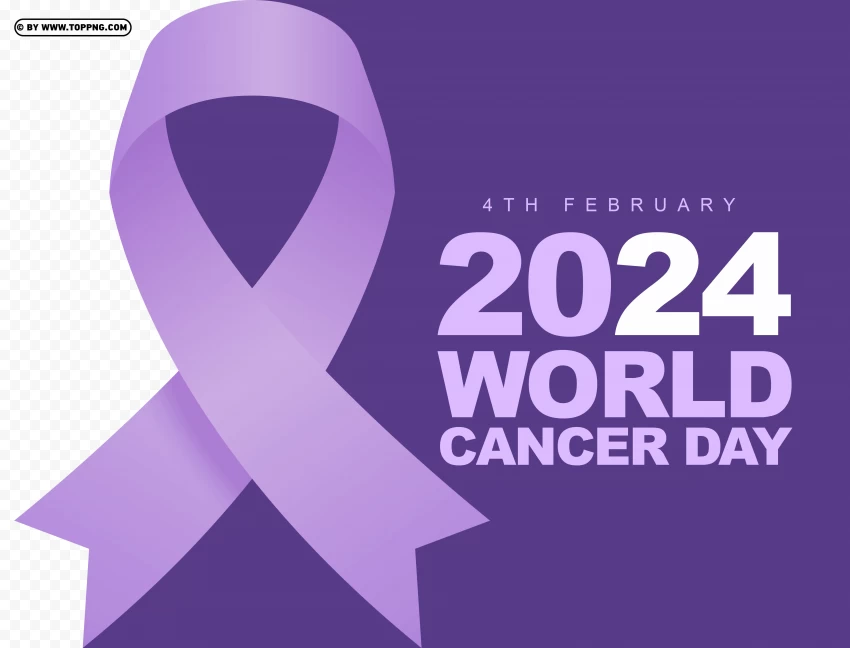 hd 2024 world cancer day purple card design image png , cancer icon,
pink ribbon,
awareness ribbon,
cancer ribbon,
cancer background,
cancer awareness