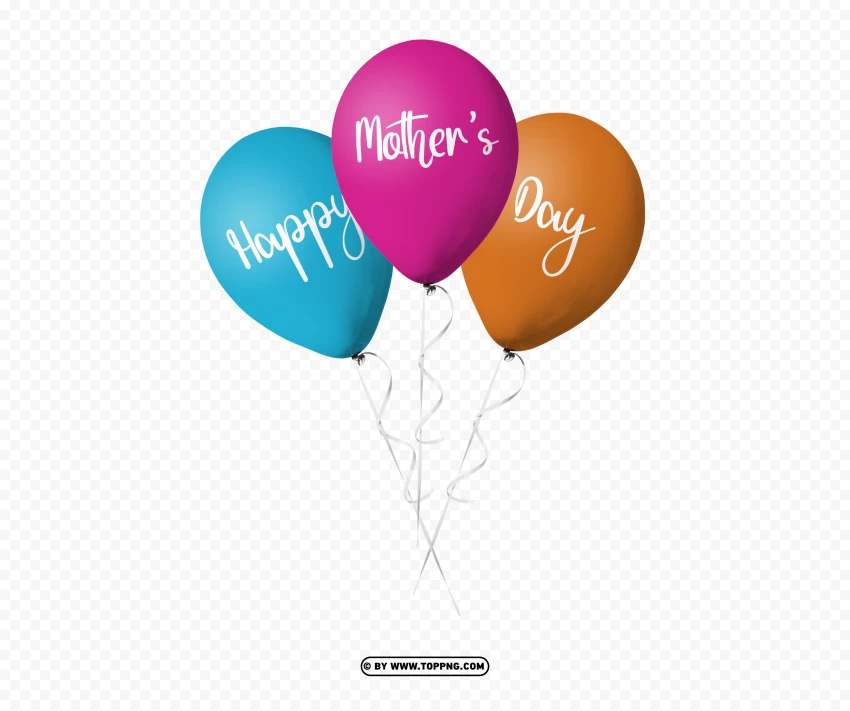 HD Balloon Happy Mother's Day PNG Clipart