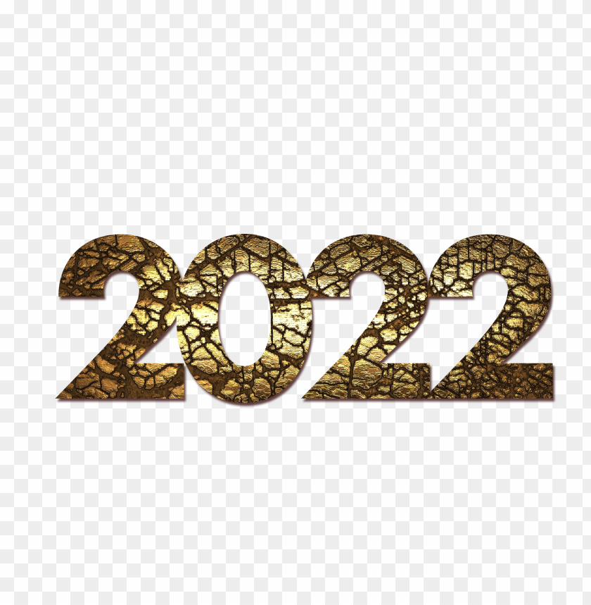 Hd Brown And Gold Luxury 2022 Text PNG Image With Transparent Background