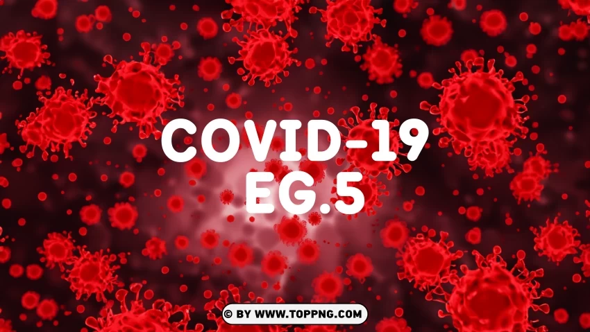 HD Covid19 coronavirus EG.5 Red Virus Cell Background Concept, EG-5 ,COVID-19, Marburg Virus, Virus, Deadly, Pathogen