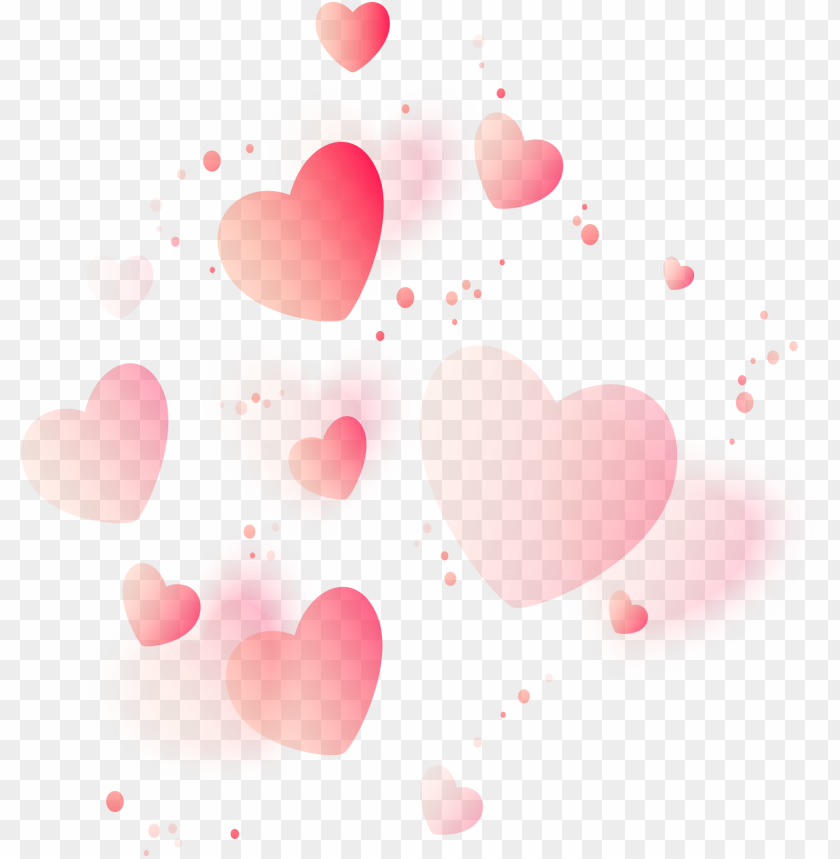 free PNG hd floating red hearts  pattern PNG image with transparent background PNG images transparent