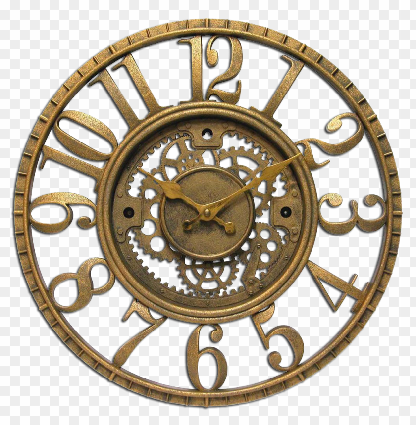 free PNG hd gold antique old clock PNG image with transparent background PNG images transparent